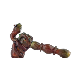 Heady Frog Hammer Glass Pipe
