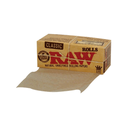 Raw Rolls Classic King (3 Meter Roll / 12 Rolls Per Box)