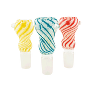 18mm Twisted Color Funnel Bowls