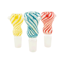 18mm Twisted Color Funnel Bowls